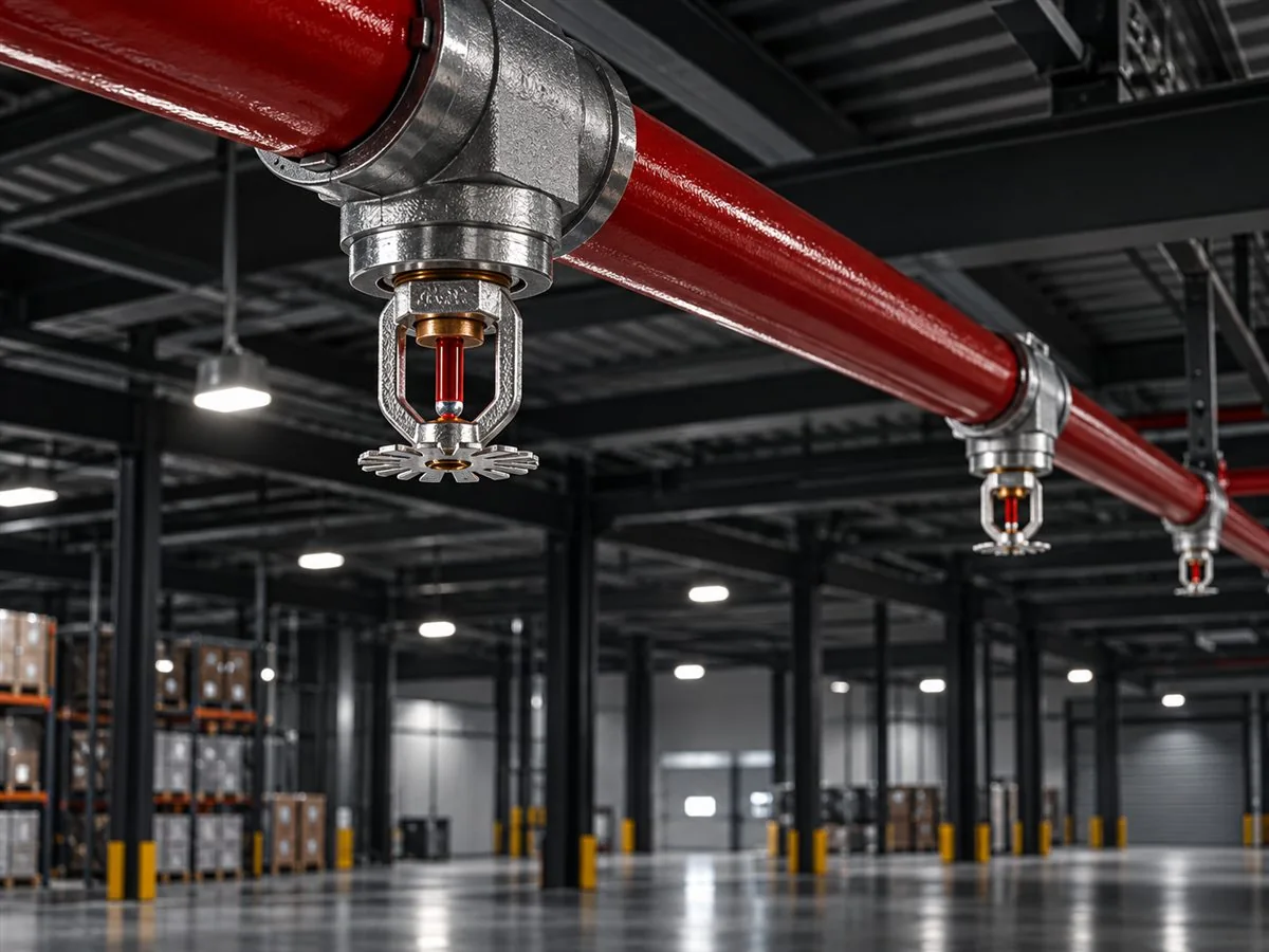 Sprinkler Yangın Söndürme görseli